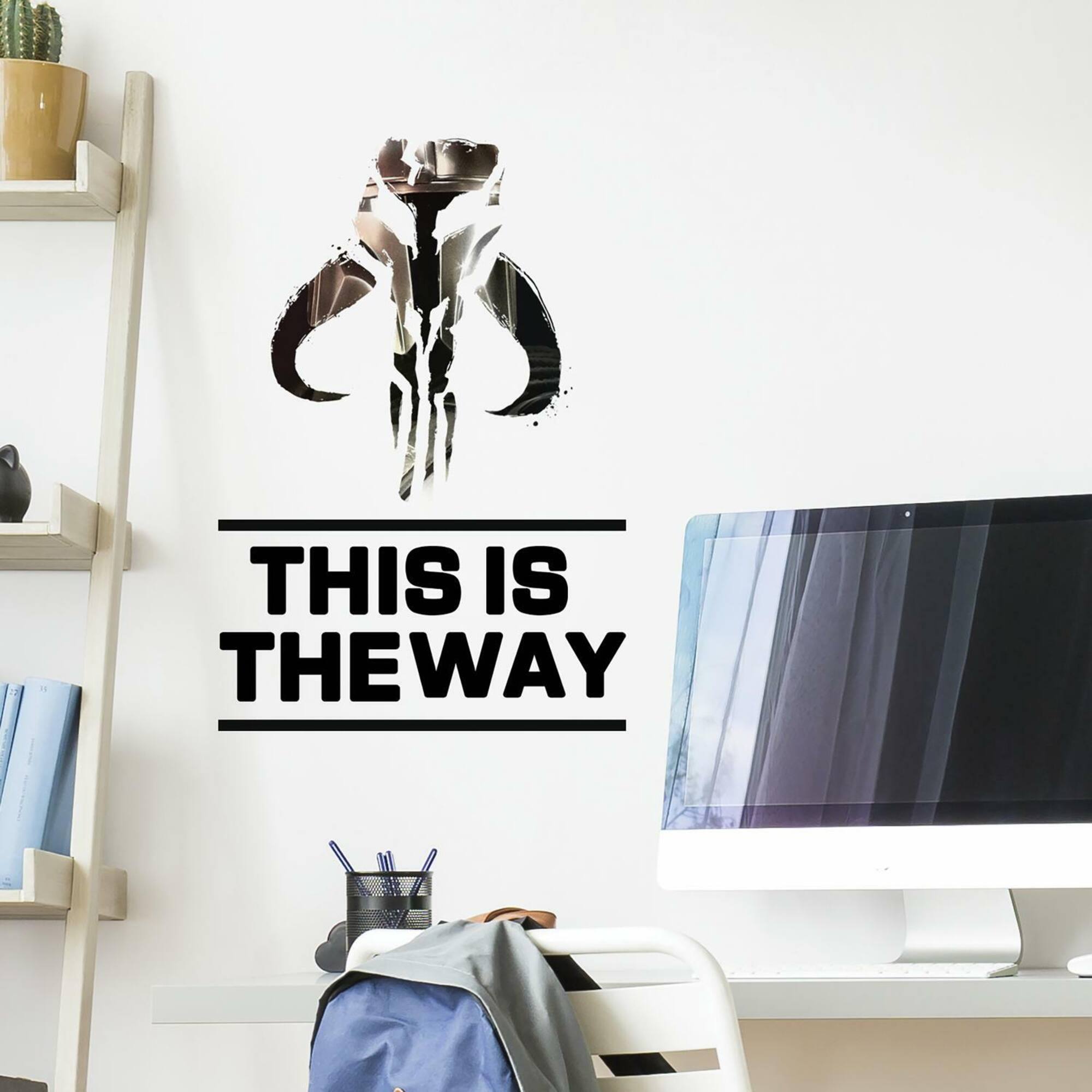 RoomMates Star Wars The Mandalorian This Is The Way Peel & Stick Wall Decals